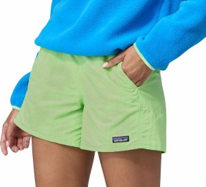 パタゴニア レディース ハーフパンツ・ショーツ ボトムス Patagonia Women's 5” Baggies Shorts Salamander Green