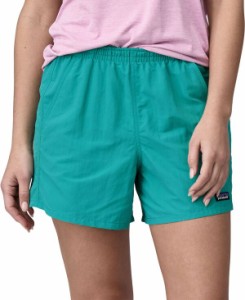 パタゴニア レディース ハーフパンツ・ショーツ ボトムス Patagonia Women's 5” Baggies Shorts Subtidal Blue