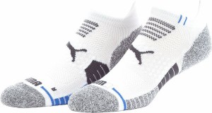 プーマ メンズ 靴下 アンダーウェア PUMA Tech Single Tab Golf Socks White/Blue