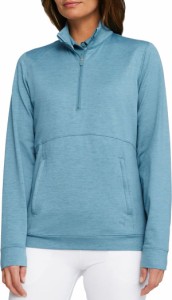 プーマ レディース ジャケット・ブルゾン アウター PUMA Women's CLOUDSPUN Rockaway Golf 1/4 Zip Bold Blue Heather