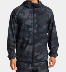 ルーカ メンズ ジャケット・ブルゾン アウター RVCA Mens' Yogger II Jacket Camo