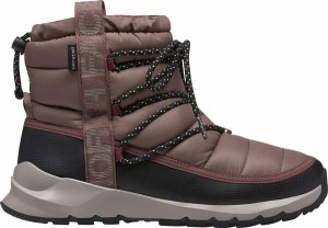 ノースフェイス レディース ブーツ・レインブーツ シューズ The North Face Women's ThermoBall Lace Up Waterproof Boots Deep Taupe