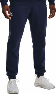 アンダーアーマー メンズ カジュアルパンツ ボトムス Under Armour Men's Icon Fleece Joggers Midnight Navy/White