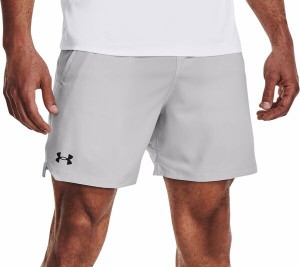 アンダーアーマー メンズ ハーフパンツ・ショーツ ボトムス Under Armour Men's Vanish Woven 6" Shorts Halo Gray/Black