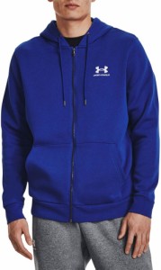 アンダーアーマー メンズ パーカー・スウェット アウター Under Armour Men's Icon Fleece Full-Zip Hoodie Royal