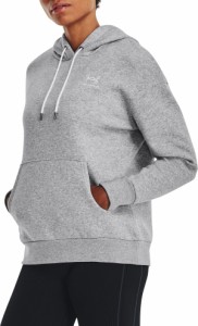 アンダーアーマー レディース パーカー・スウェット アウター Under Armour Women's Essential Fleece Hoodie Mod Gray