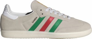 アディダス レディース スニーカー シューズ adidas Samba OG Shoes White/Green/Red