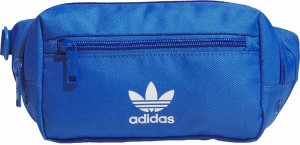 アディダス メンズ ボディバッグ・ウエストポーチ バッグ adidas Men's Adicolor Originals For All Waist Pack Bluebird