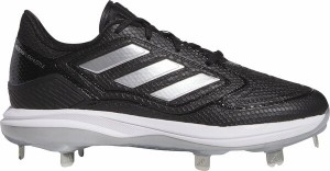 アディダス レディース スニーカー シューズ adidas Women's adizero PureHustle 3 Metal Fastpitch Softball Cleats Black/Silver