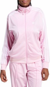 アディダス レディース ジャケット・ブルゾン アウター adidas Originals Women's Adicolor Classics Firebird Track Top True Pink