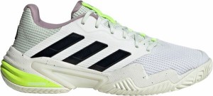 アディダス レディース スニーカー シューズ adidas Women's Barricade 13 Tennis Shoes White/Jade