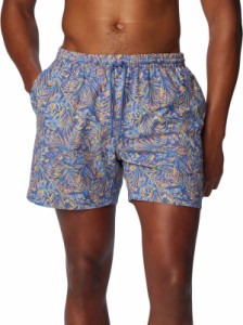 コロンビア メンズ ハーフパンツ・ショーツ 水着 Columbia Men's 6" Inseam PFG Rambler Swim Short Bluebell Tunado