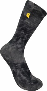 カーハート メンズ 靴下 アンダーウェア Carhartt Tie Dye Crew Socks Steel