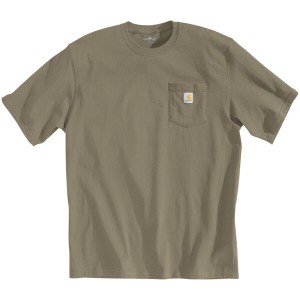 カーハート メンズ Tシャツ トップス Carhartt Men's K87 Pocket T-Shirt Desert
