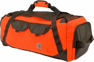 カーハート メンズ ボストンバッグ バッグ Carhartt 75L Nylon Heavy Haul Utility Duffel Hunter Orange