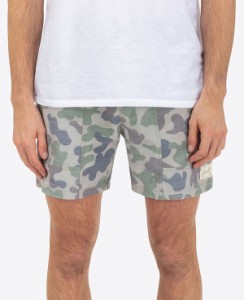 ハーレー メンズ ハーフパンツ・ショーツ 水着 Hurley Men's Phantom Naturals Baja 17” Volley Shorts Khaki