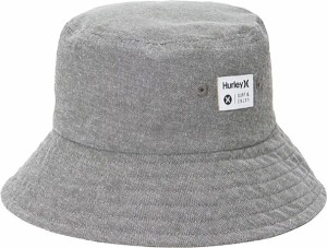 ハーレー メンズ 帽子 アクセサリー Hurley Men's Chambray Bucket Hat Black