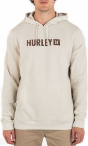 ハーレー メンズ パーカー・スウェット アウター Hurley The Box Fleece Pullover Bone