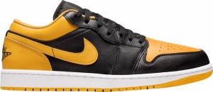 ジョーダン メンズ スニーカー シューズ Air Jordan 1 Low Shoes Blk/Yllw Ochre/Wht