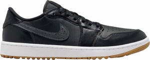 ジョーダン メンズ スニーカー シューズ Nike Air Jordan 1 Low G Golf Shoes Black/Anthracite