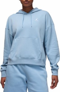 ジョーダン レディース パーカー・スウェット アウター Jordan Women's Brooklyn Fleece Hoodie Blue Grey