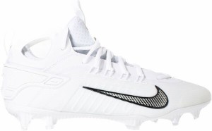 ナイキ レディース スニーカー シューズ Nike Alpha Huarache 9 Elite Mid Lacrosse Cleats White/Black