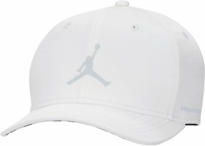 ジョーダン メンズ 帽子 アクセサリー Jordan Men's Golf Rise Hat White/Platinum