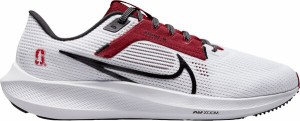 ナイキ メンズ スニーカー シューズ Nike Pegasus 40 Stanford Running Shoes White/Black/Crimson