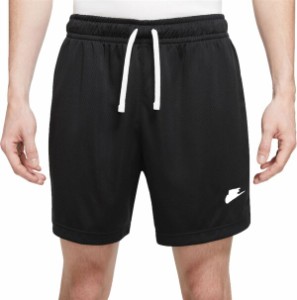 ナイキ メンズ ハーフパンツ・ショーツ ボトムス Nike Men's Club Mesh Flow Shorts Black