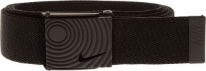 ナイキ メンズ ベルト アクセサリー Nike Men's Outsole Golf Belt Black