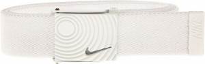 ナイキ メンズ ベルト アクセサリー Nike Men's Outsole Golf Belt White
