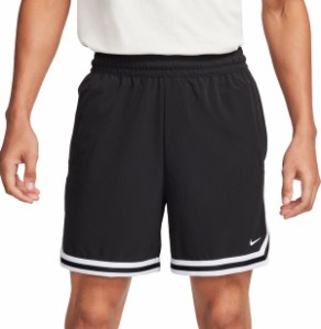 ナイキ メンズ ハーフパンツ・ショーツ ボトムス Nike Men's Dri-FIT DNA UV 6'' Woven Basketball Shorts Black