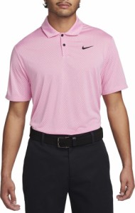 ナイキ メンズ ポロシャツ トップス Nike Men's Dri-FIT Tour Polo Rush Fuchsia