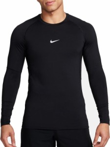 ナイキ メンズ シャツ トップス Nike Men's Pro Dri-FIT Slim Long-Sleeve Fitness Top Black