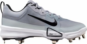 ナイキ メンズ スニーカー シューズ Nike Men's Force Zoom Trout 9 Pro Metal Baseball Cleats Grey/Black