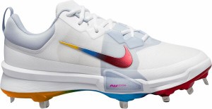 ナイキ メンズ スニーカー シューズ Nike Men's Force Zoom Trout 9 Pro Metal Baseball Cleats White/Multi