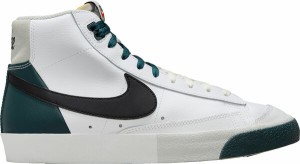 ナイキ メンズ スニーカー シューズ Nike Men's Blazer Mid '77 Premium Shoes White/Grey/Black