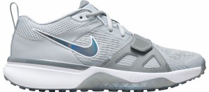 ナイキ メンズ スニーカー シューズ Nike Men's Air Zoom Diamond Elite Turf Baseball Shoes Grey/White