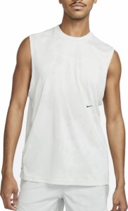 ナイキ メンズ シャツ トップス Nike Men's Dri-FIT ADV A.P.S. Fitness Tank Top White