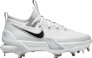 ナイキ メンズ スニーカー シューズ Nike Men's Force Zoom Trout 9 Elite Metal Baseball Cleats White/Black