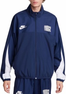 ナイキ メンズ ジャケット・ブルゾン アウター Nike Men's Starting 5 Woven Basketball Jacket Midnight Navy