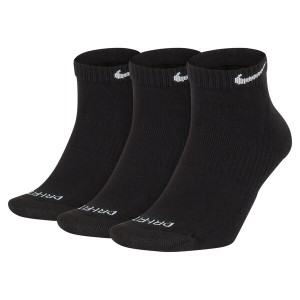 ナイキ メンズ 靴下 アンダーウェア Nike Men's Everyday Plus Cushioned Socks Black