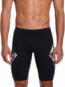 ナイキ メンズ ハーフパンツ・ショーツ 水着 Nike Men's Solar Rise Swim Jammer Black