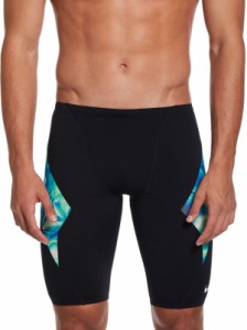 ナイキ メンズ ハーフパンツ・ショーツ 水着 Nike Men's Solar Rise Swim Jammer Blue Green