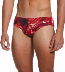 ナイキ メンズ ハーフパンツ・ショーツ 水着 Nike Men's Solar Rise Brief University Red