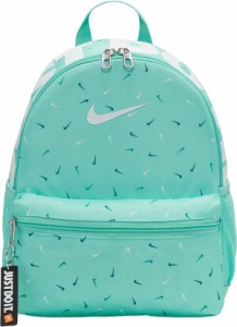 ナイキ レディース バックパック・リュックサック バッグ Nike Kids' Brasilia JDI Mini Backpack (11L) Geode Teal/Geode Teal/Wht