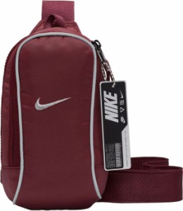 ナイキ レディース ショルダーバッグ バッグ Nike Sportswear Essential Metallic Crossbody Bag Night Maroon