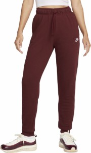 ナイキ レディース カジュアルパンツ ボトムス Nike Sportswear Women's Club Fleece Mid-Rise Joggers Dark Team Red