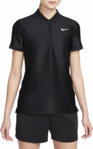 ナイキ レディース ポロシャツ トップス Nike Women's Victory Dri-FIT Short Sleeve Golf Polo Black