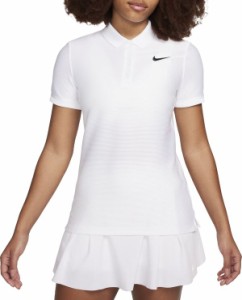 ナイキ レディース ポロシャツ トップス Nike Women's Victory Dri-FIT Short Sleeve Golf Polo White